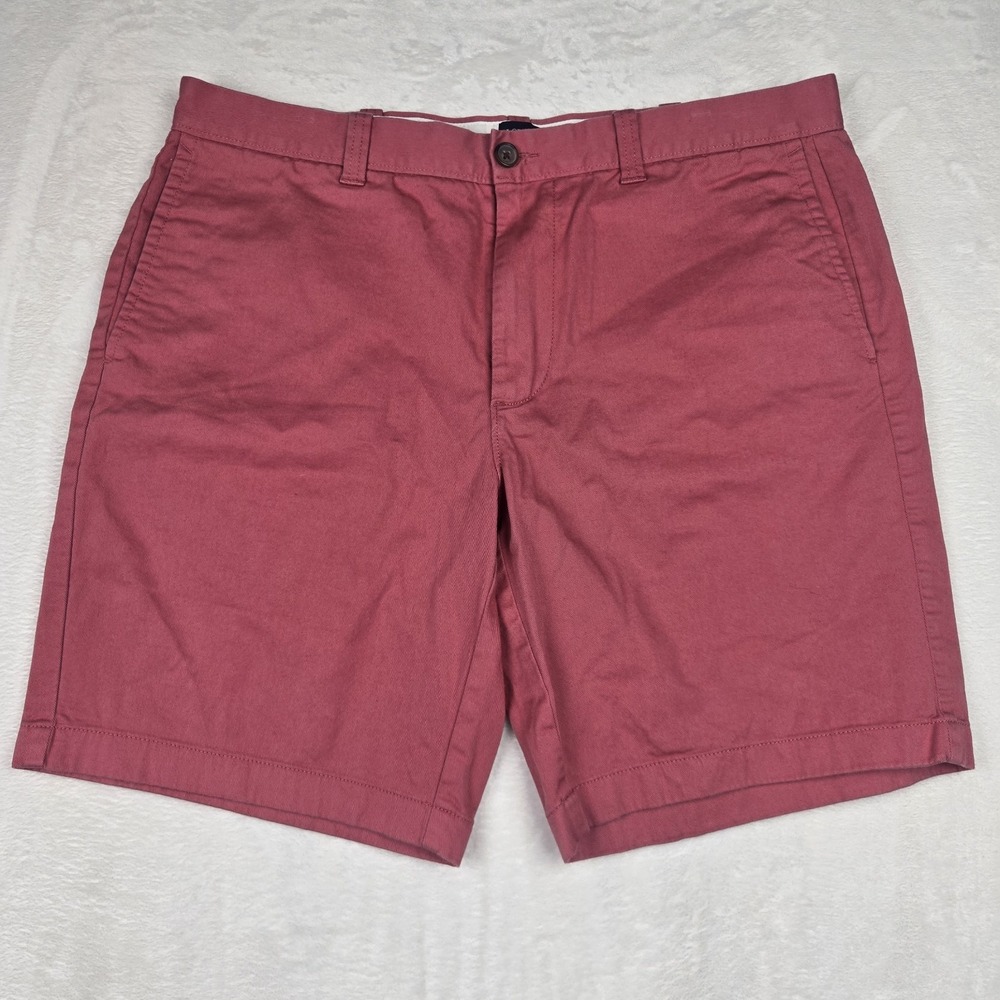J Crew Shorts Mens 36 Pink‎ Chino Shorts 9" Inseam
